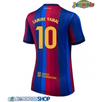 Maglie da calcio Barcelona Lamine Yamal #10 Prima Maglia Femminile 2026-27 Manica Corta